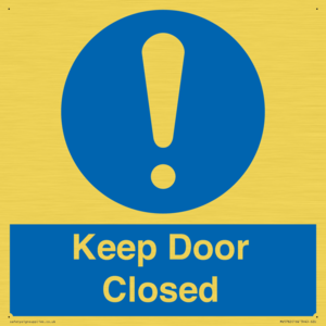 Keep Door Closed